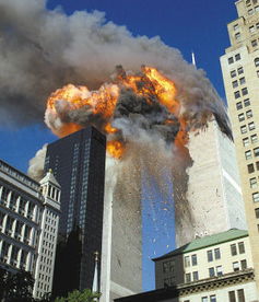 美国911飞机撞大楼